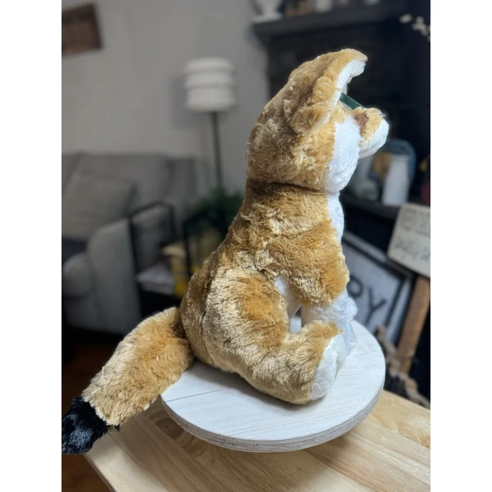 Fiesta Fennec Fox Plush Realistic Animals Sitting Collectible Wildlife 16